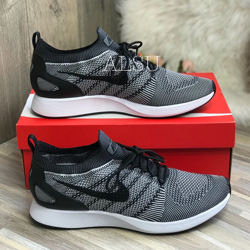 Nike Zoom Mariah Flyknit Racer Black Pure Plat Men - Picture 7 of 8